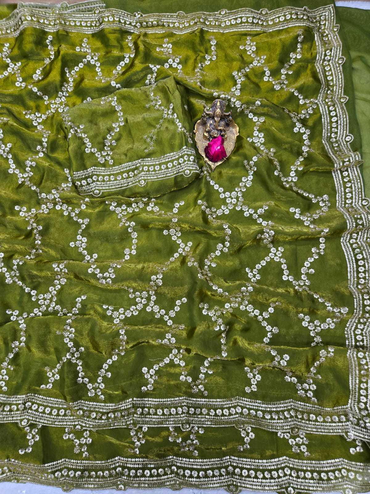 Space Silk Designer Saree