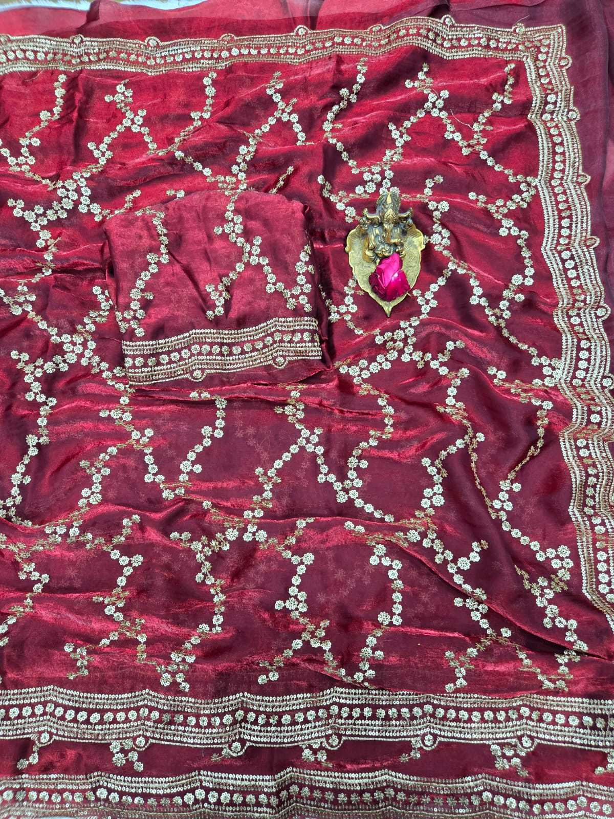 Space Silk Designer Saree