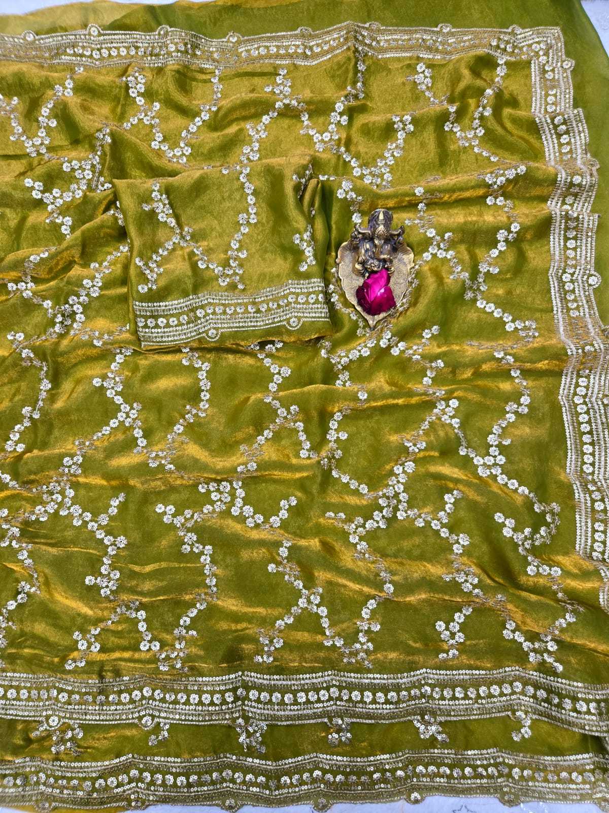Space Silk Designer Saree