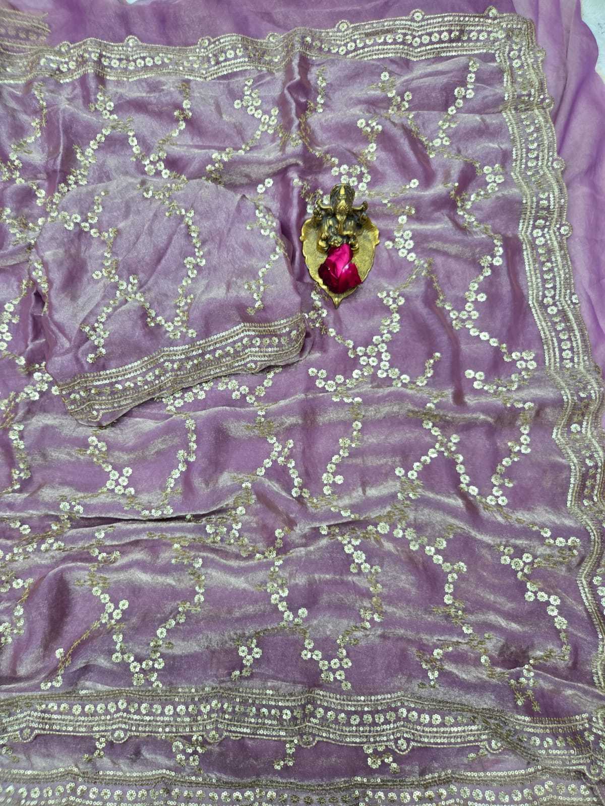 Space Silk Designer Saree