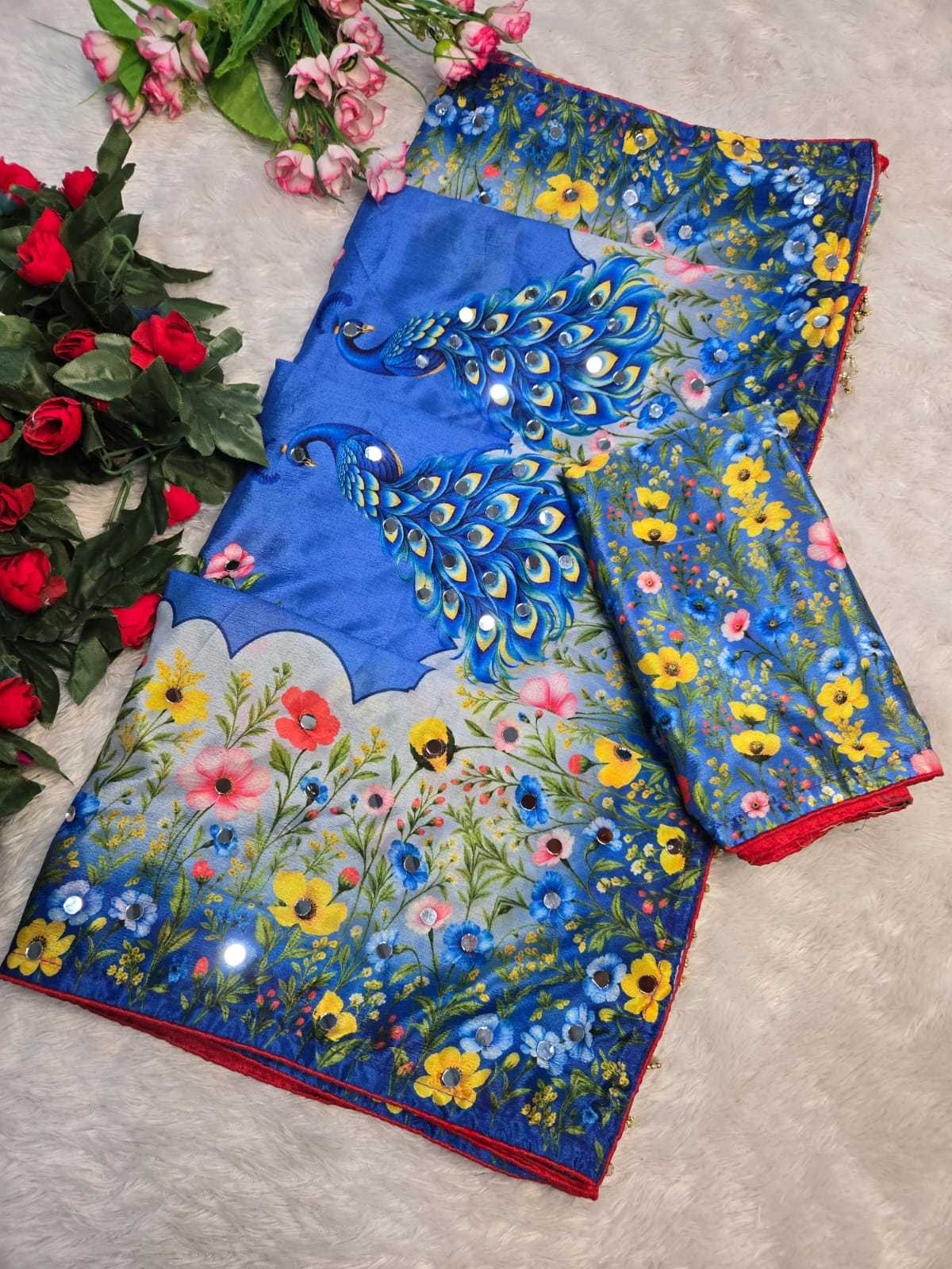 Ming Soft Silk Designer Saree