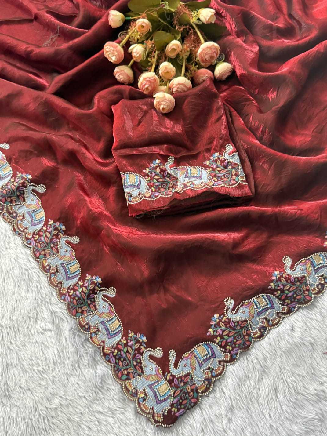 Spes Space Silk Designer Saree