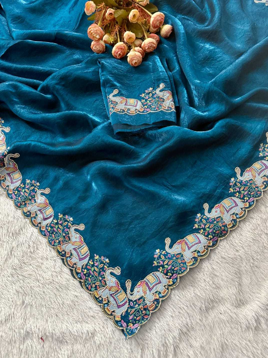 Spes Space Silk Designer Saree