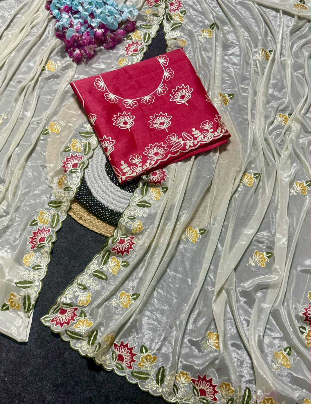 Party Wear Silk Saree