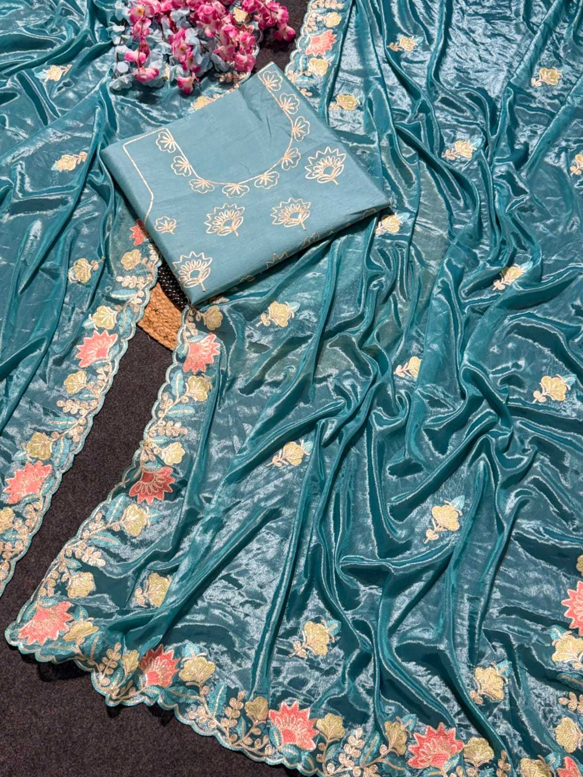 Party Wear Silk Saree