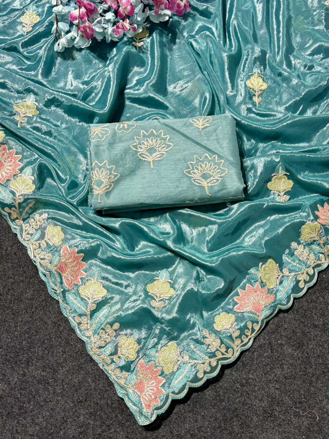 Party Wear Silk Saree