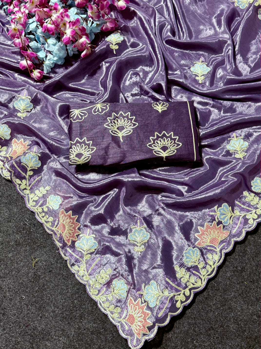 Party Wear Silk Saree