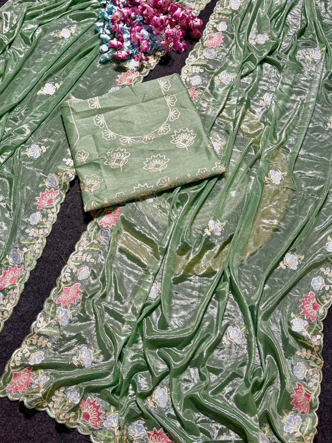 Party Wear Silk Saree