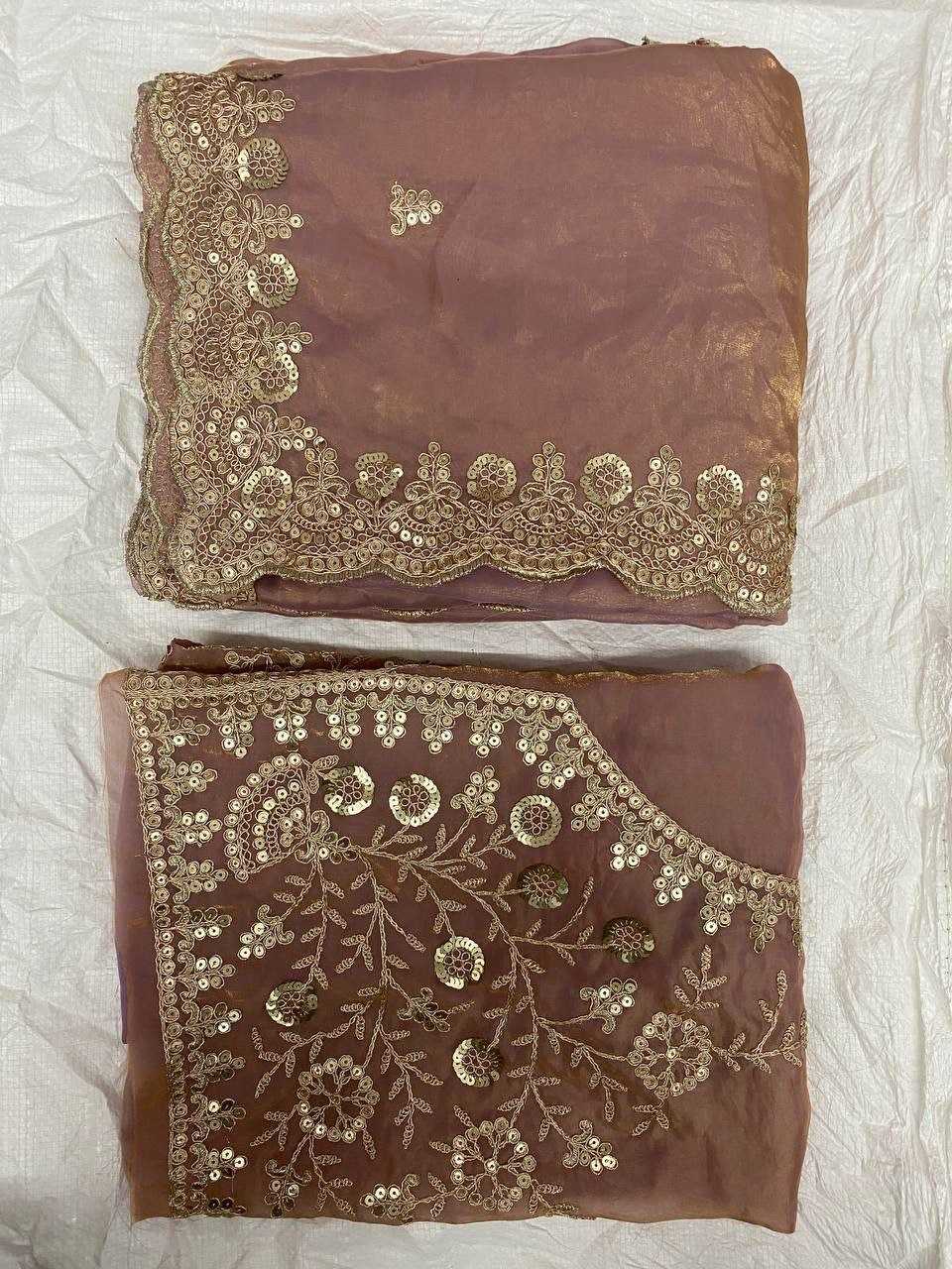 Blooming Party Wear Silk Saree