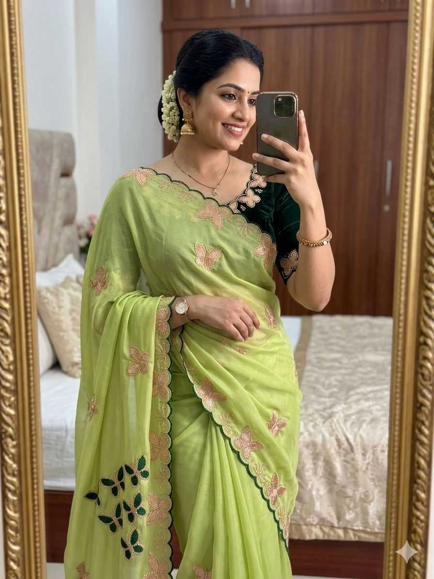 Georgette Designer Saree