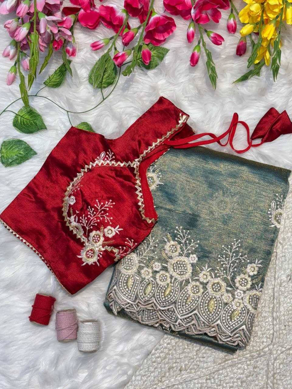 Tissue Silk Pattu Saree