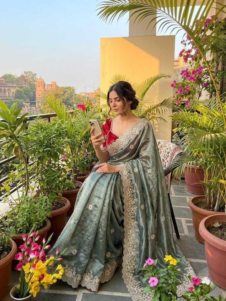 Tissue Silk Pattu Saree