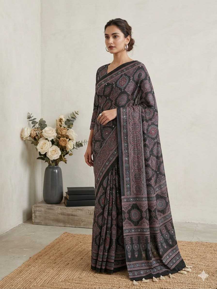 Chinon Silk Soft Saree
