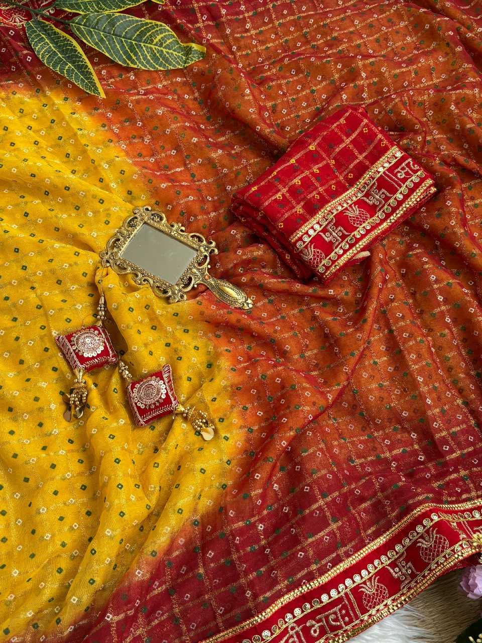 Anvika Viscose Georgette Saree
