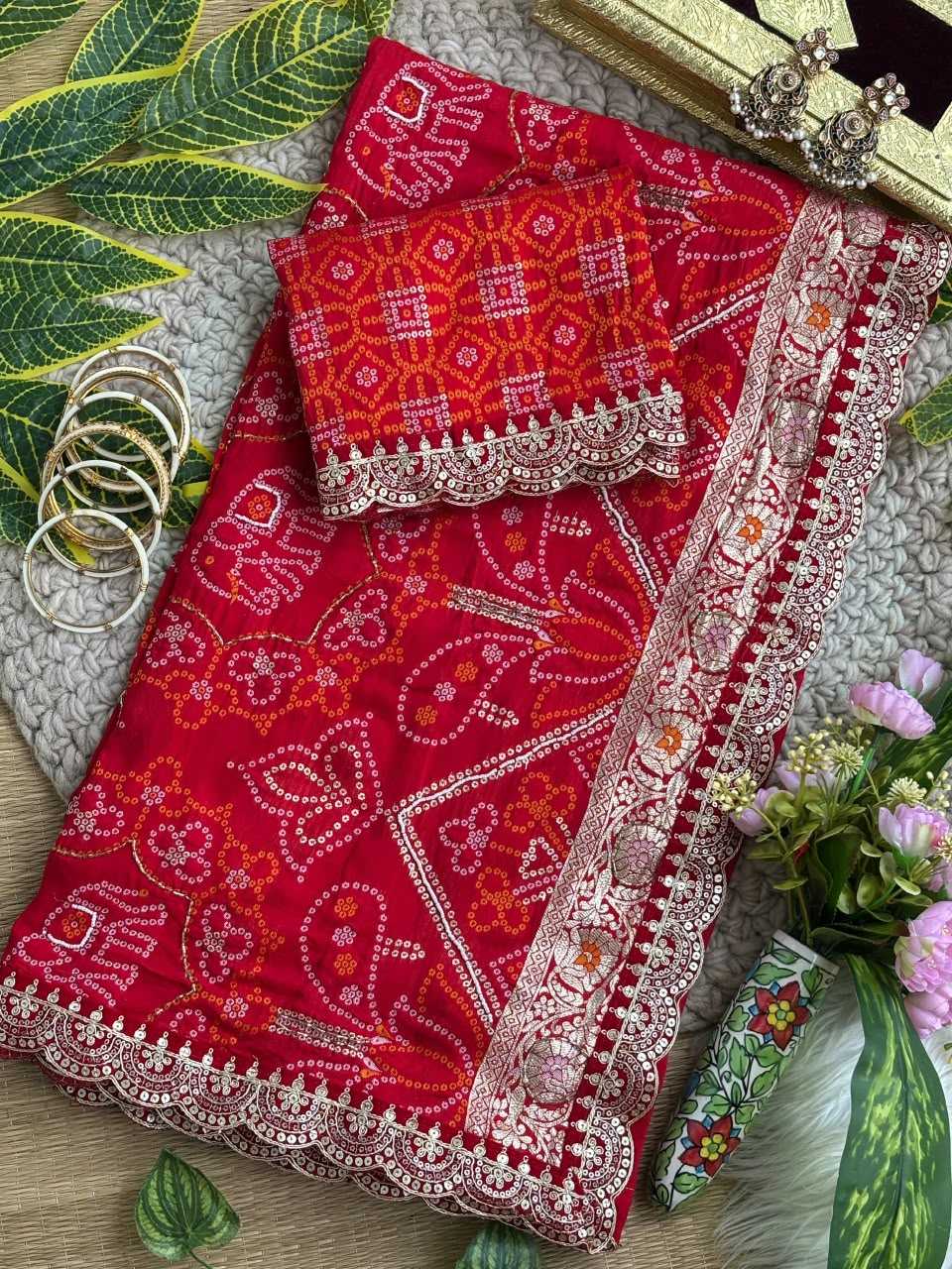 Milan Georgette Saree