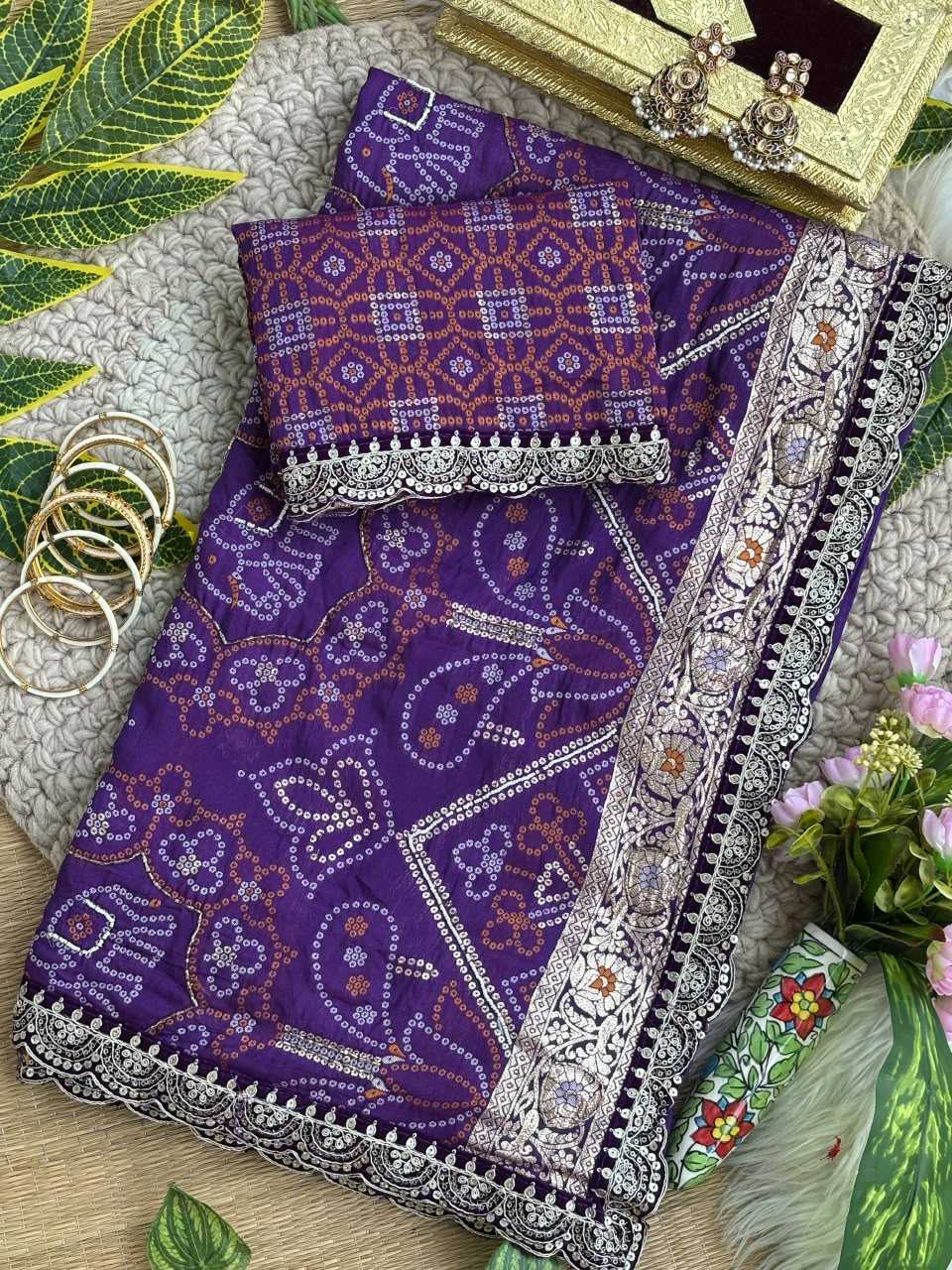 Milan Georgette Saree