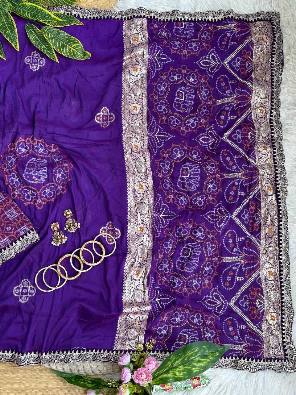 Milan Georgette Saree