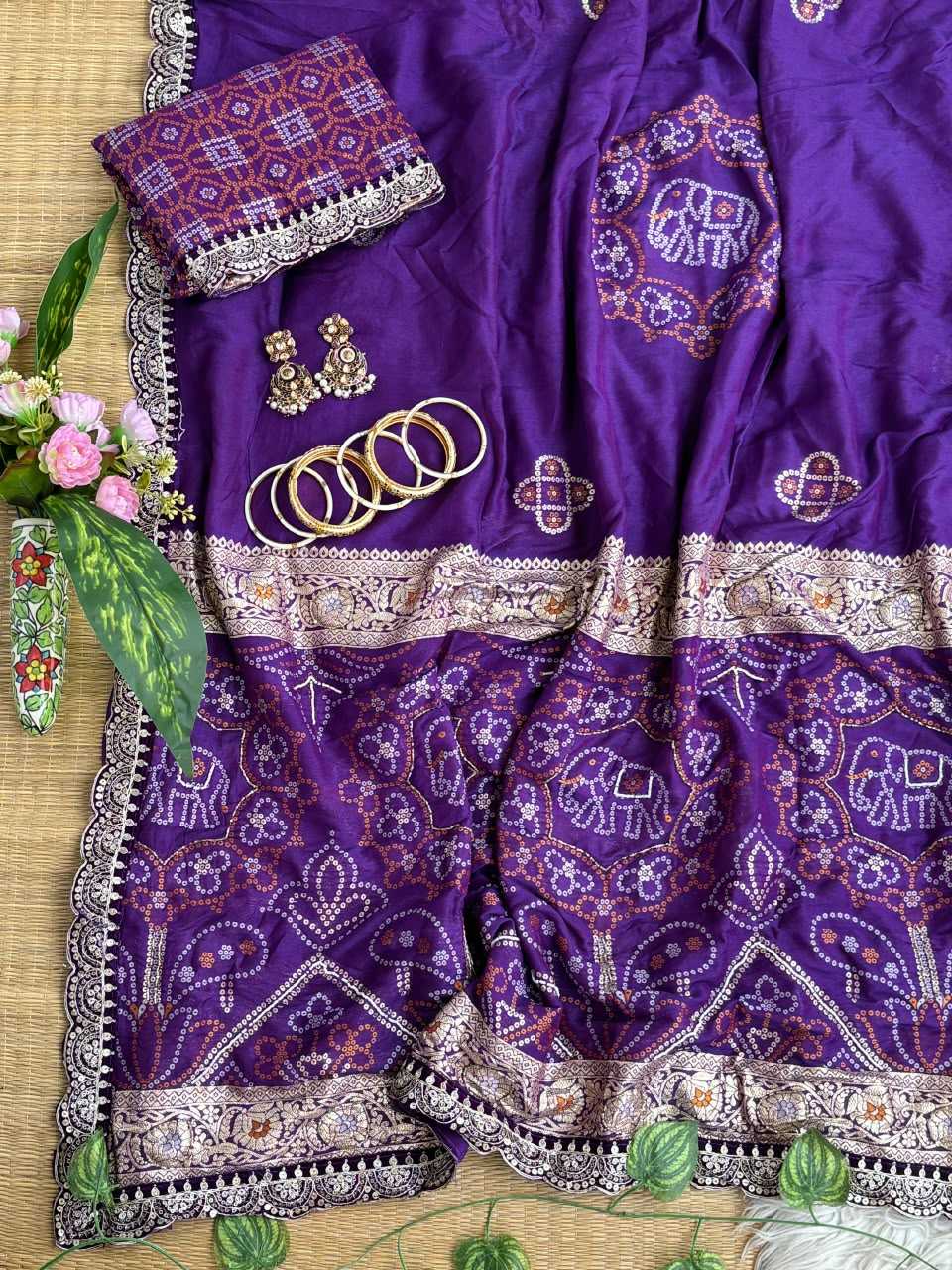 Milan Georgette Saree