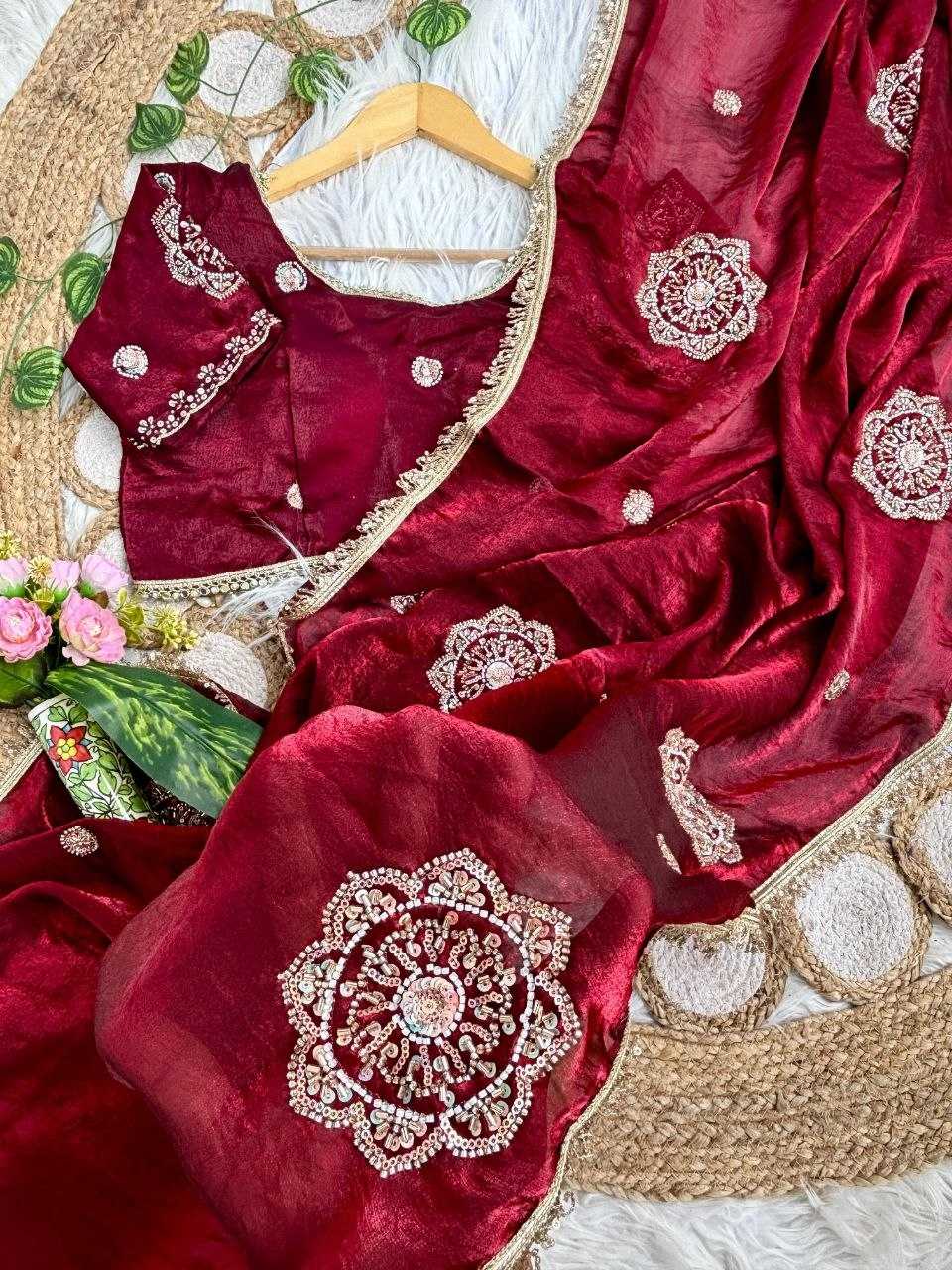 Space Silk Fancy Saree