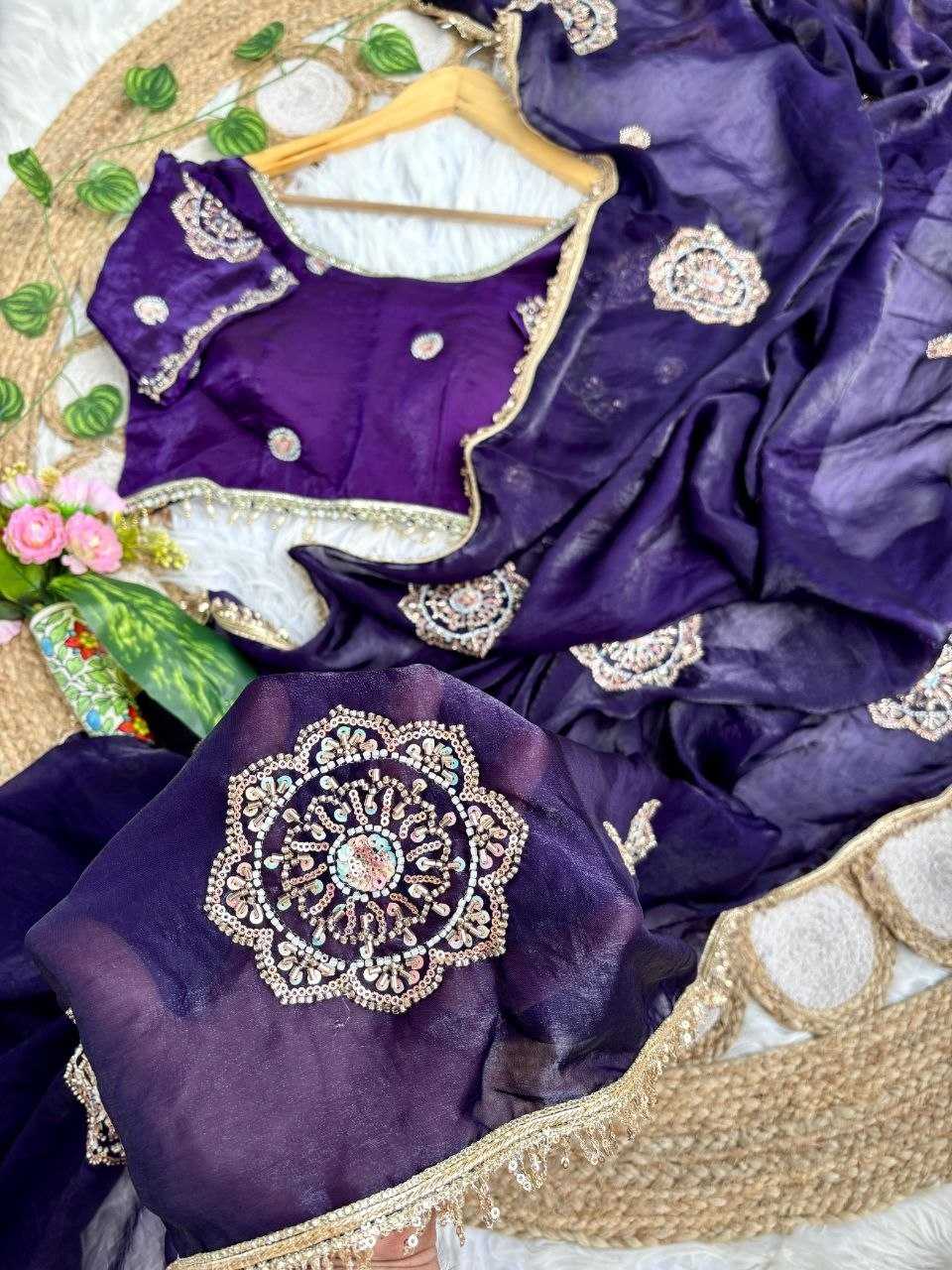 Space Silk Fancy Saree