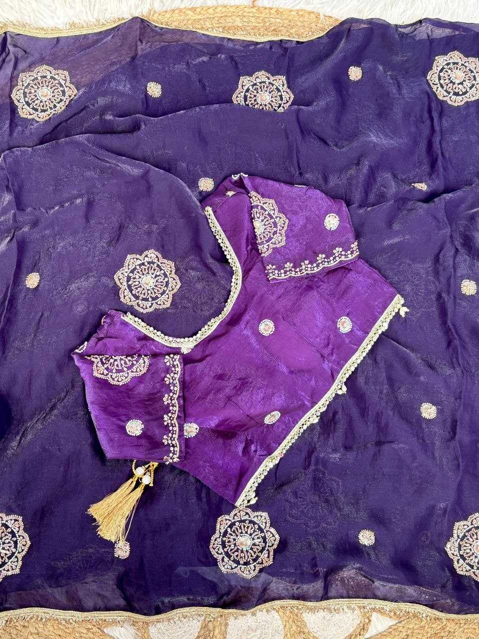 Space Silk Fancy Saree