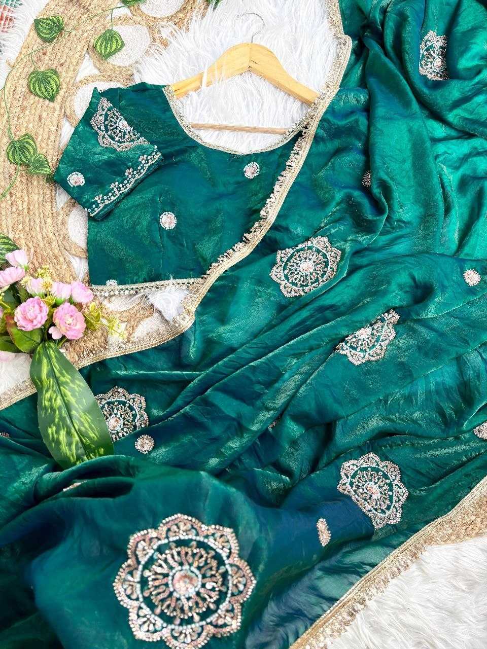Space Silk Fancy Saree