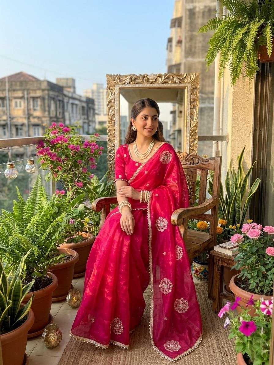 Space Silk Fancy Saree