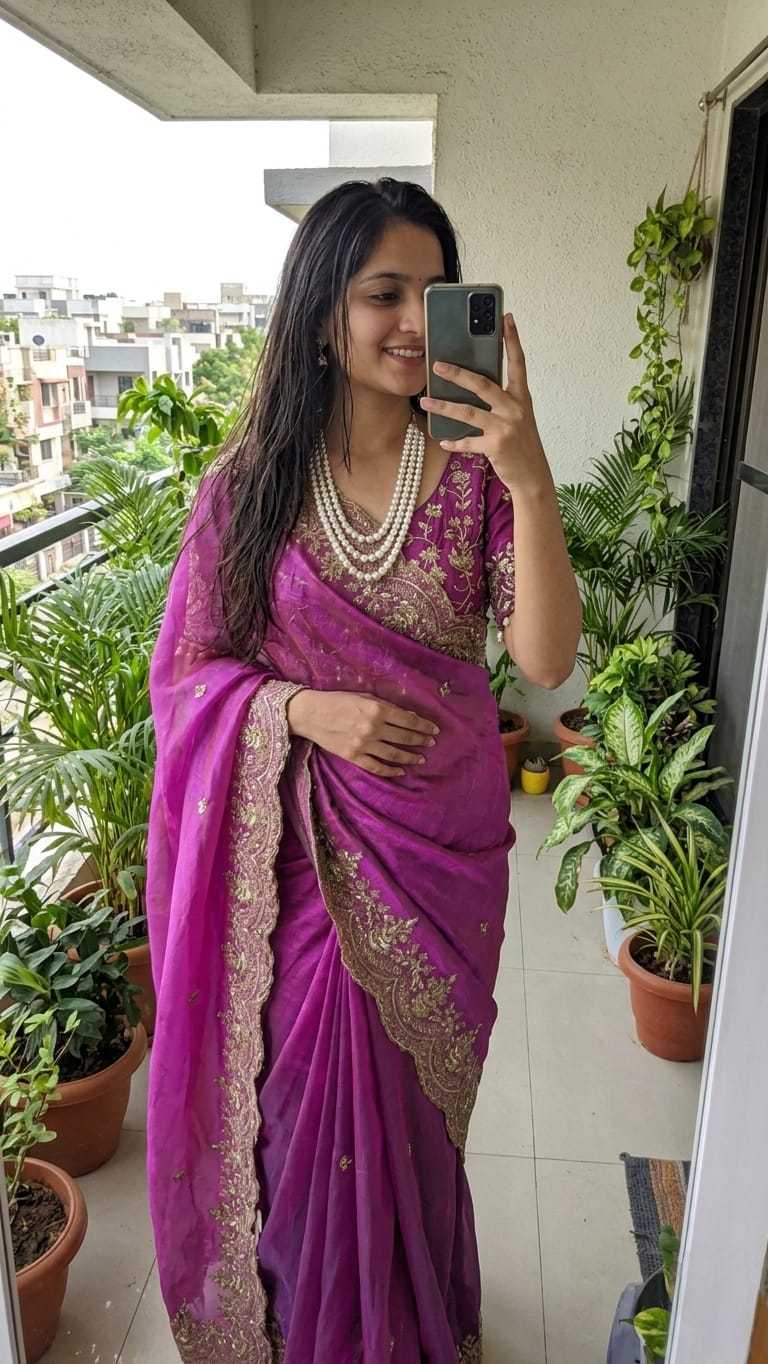 Seerat Chiffon Sequence Saree