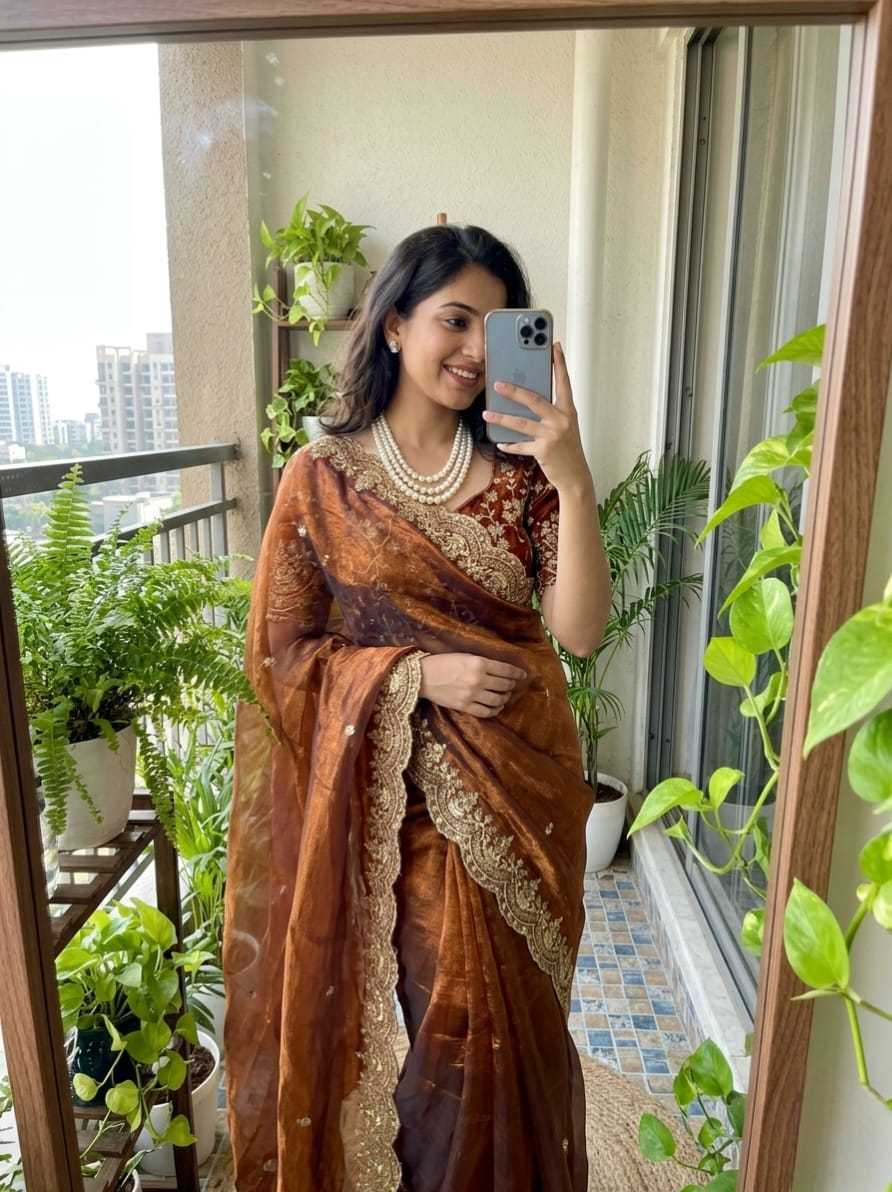 Seerat Chiffon Sequence Saree
