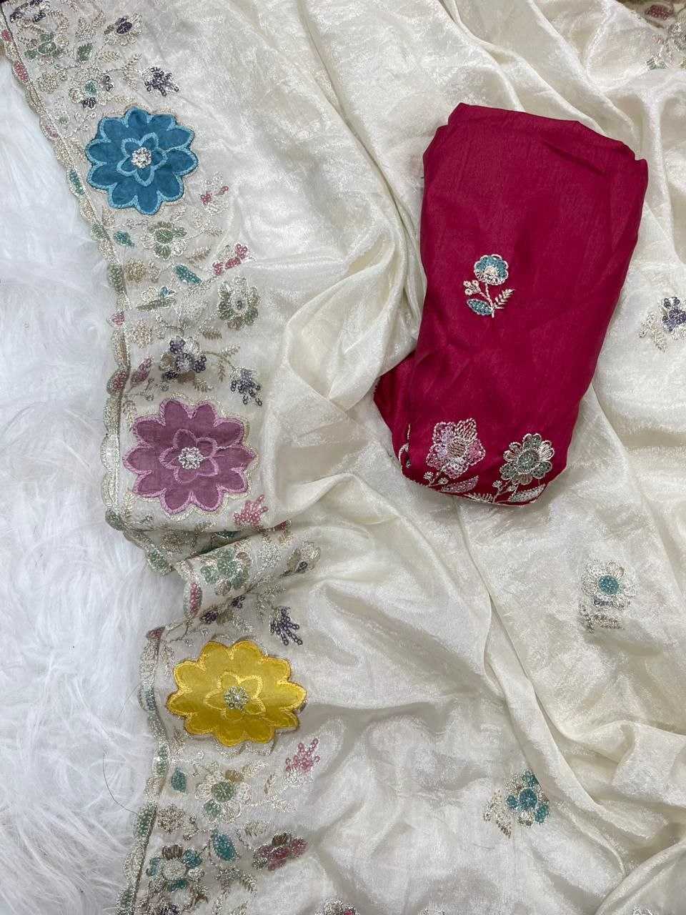 Soft Silk Sequence Saree