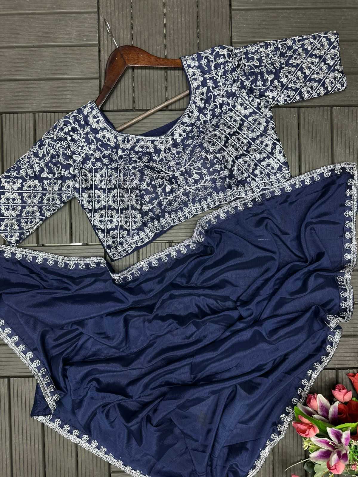 Chinon Ready To Wear Saree