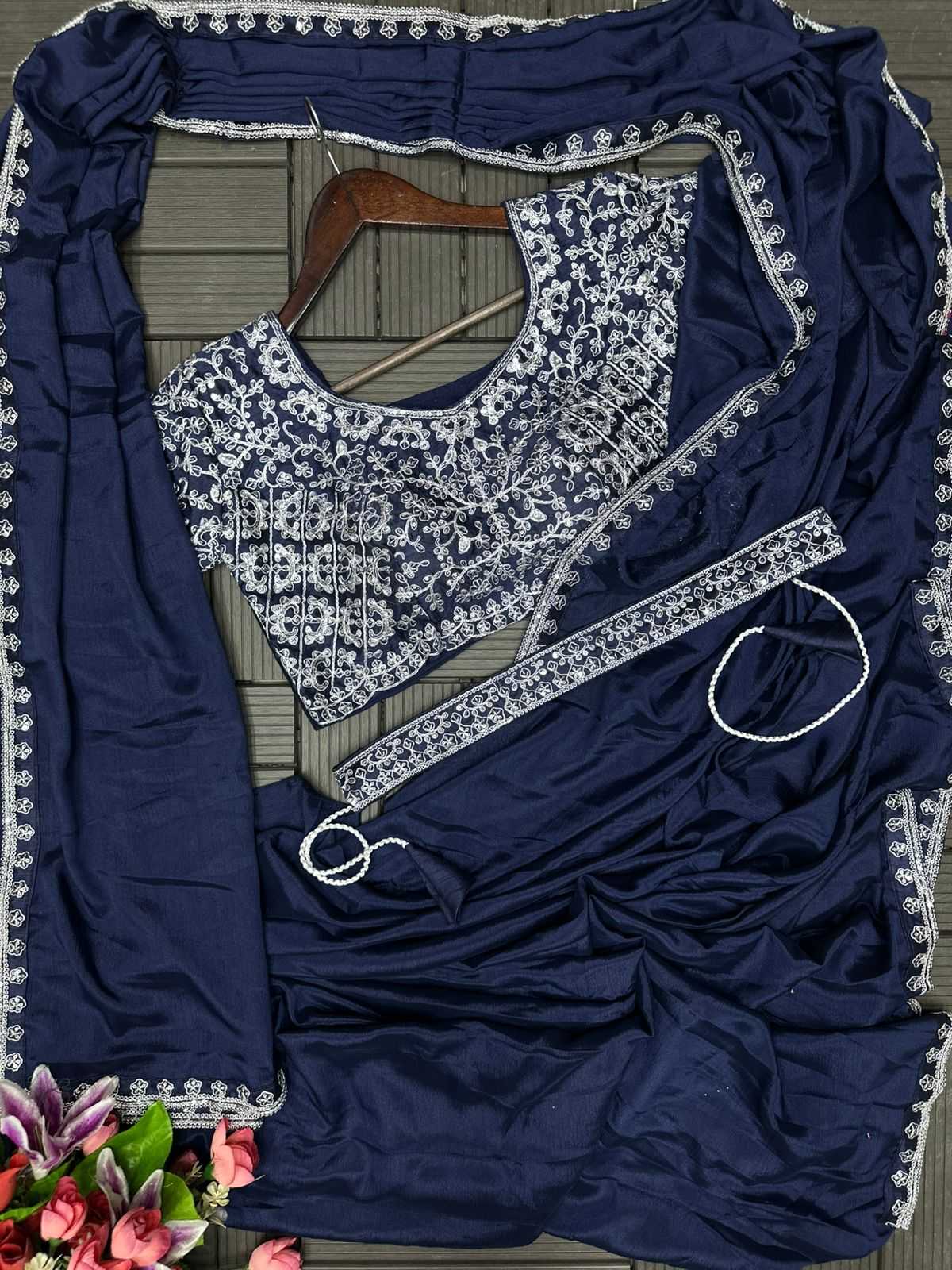 Chinon Ready To Wear Saree