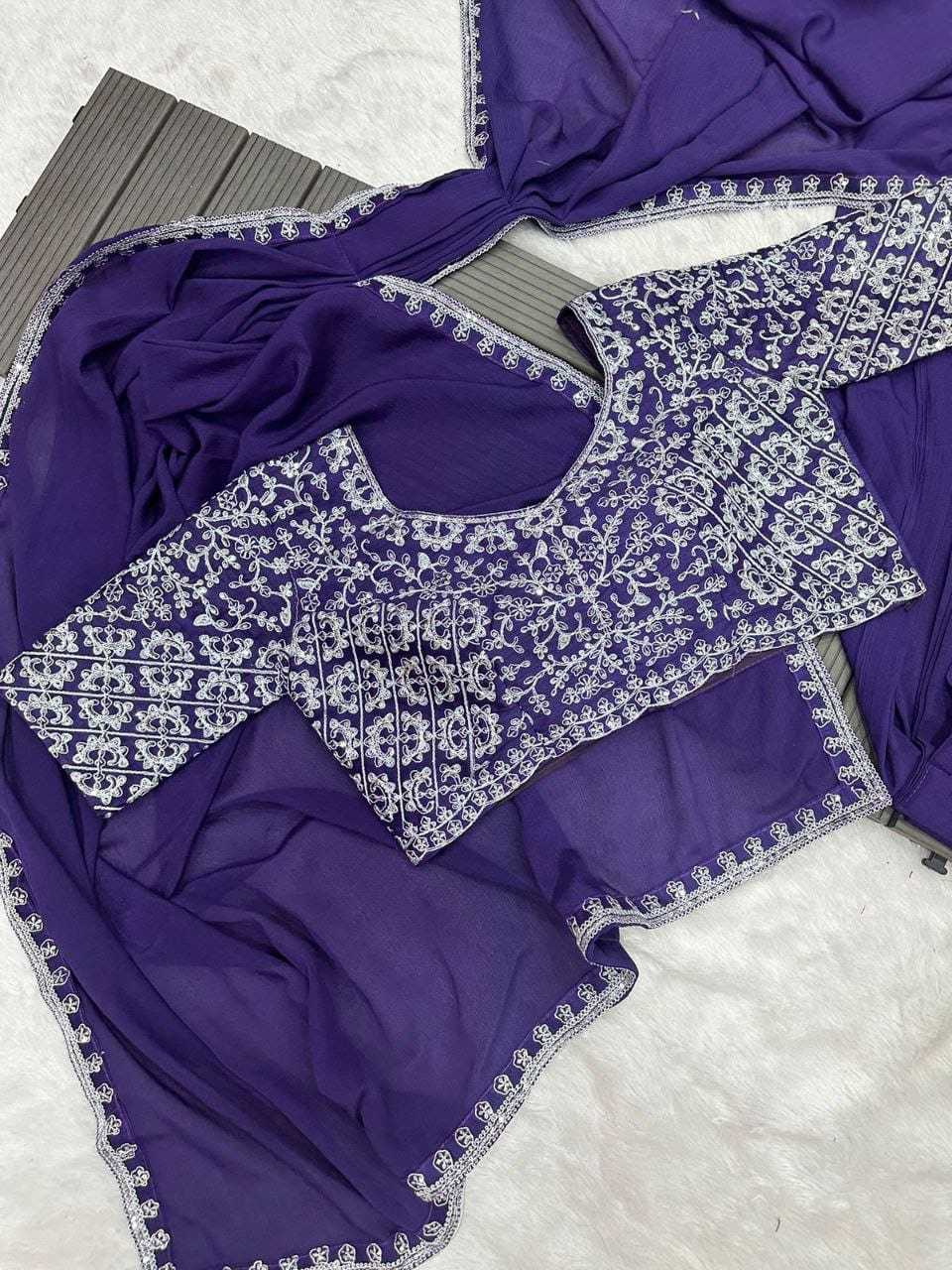Chinon Ready To Wear Saree