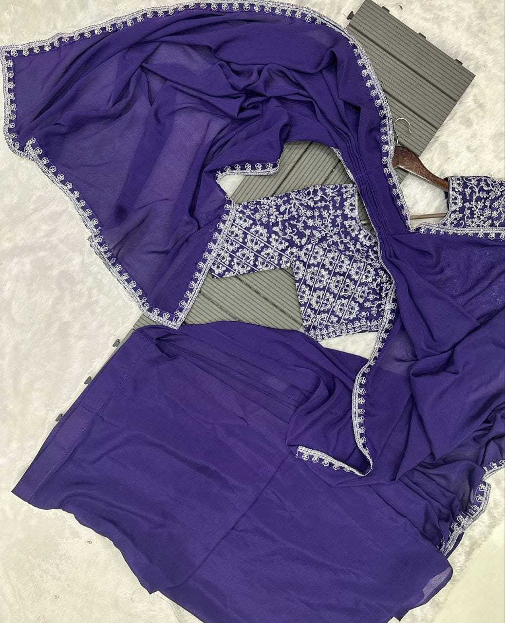 Chinon Ready To Wear Saree
