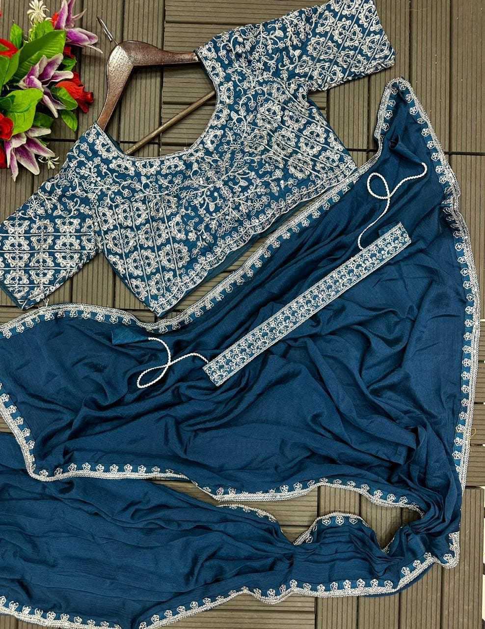 Chinon Ready To Wear Saree
