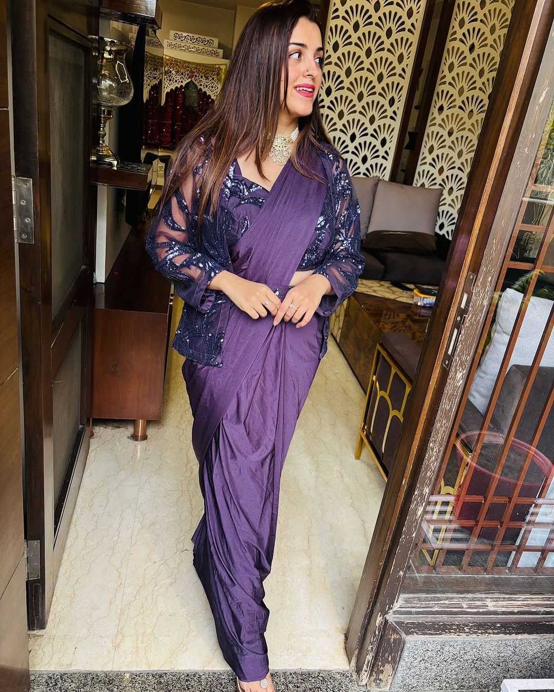 Rangoli Silk Ready To Wear Saree