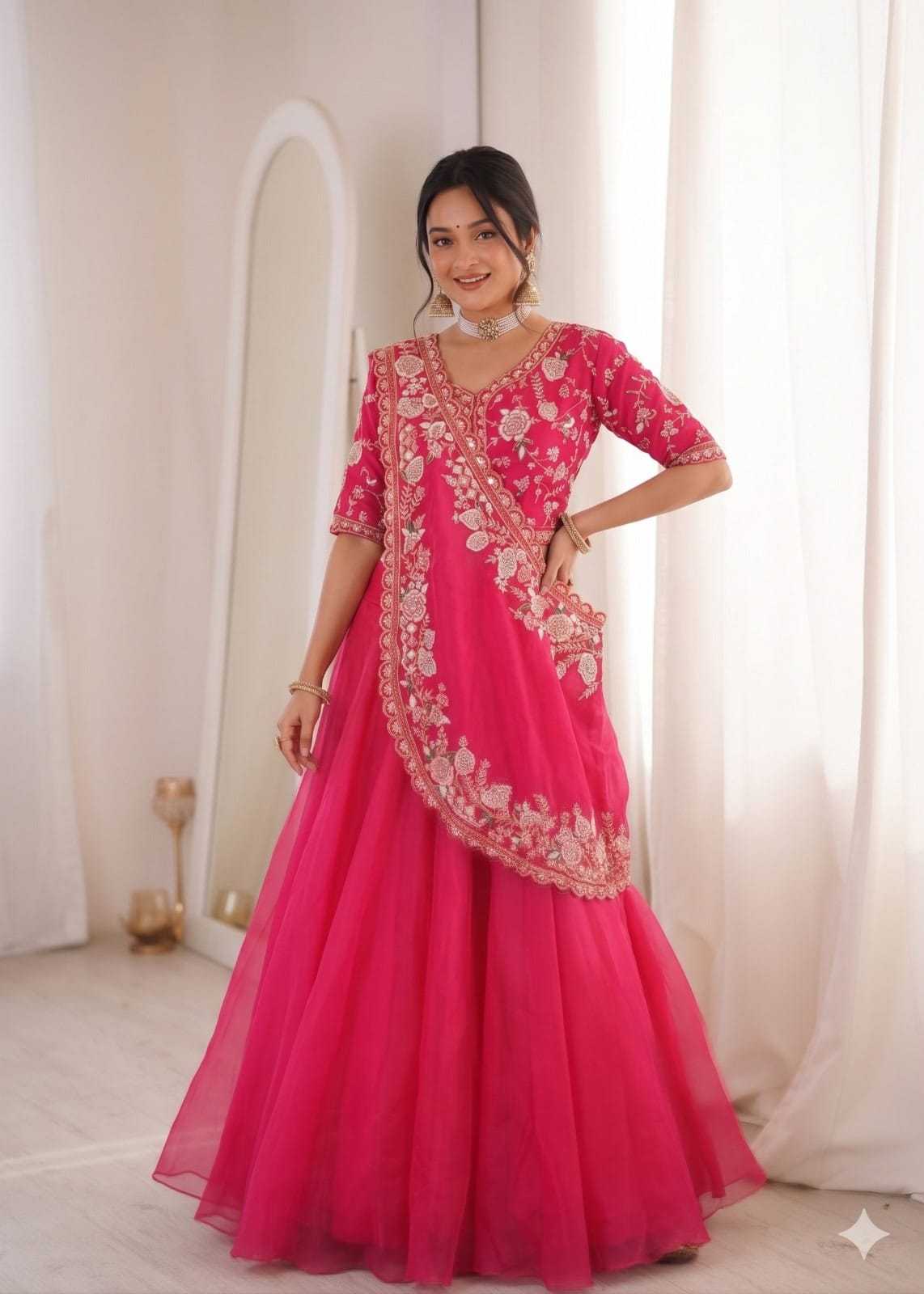 Crunchi Designer Lehenga