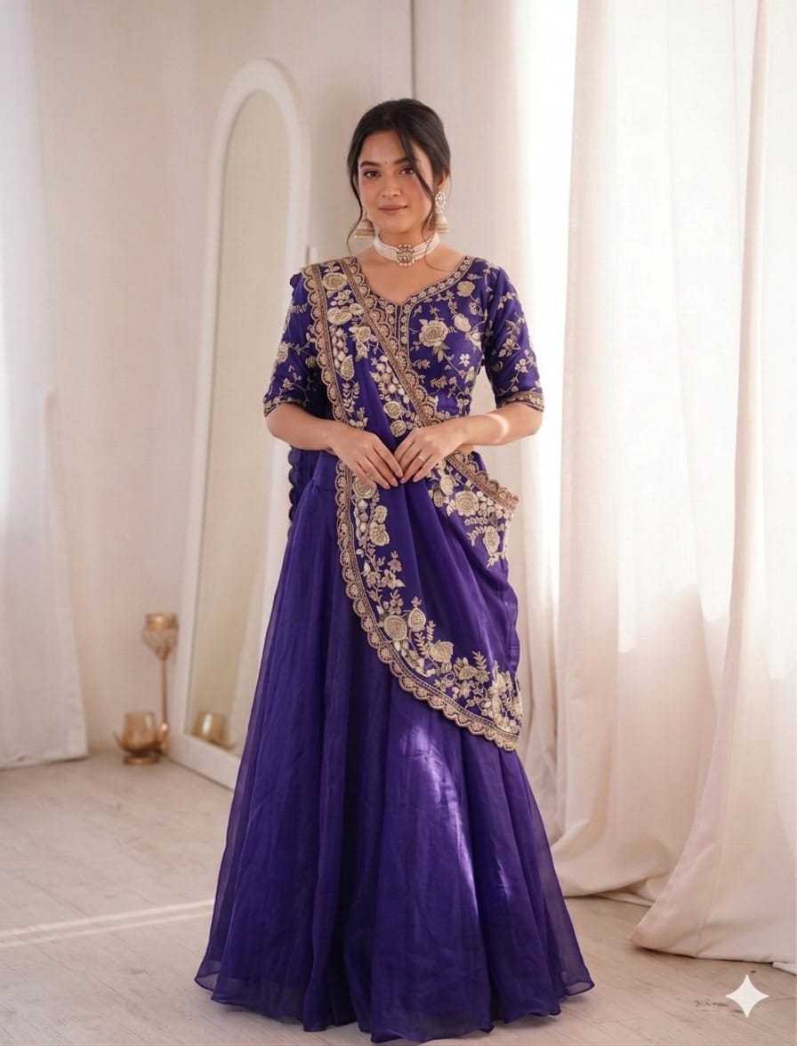 Crunchi Designer Lehenga