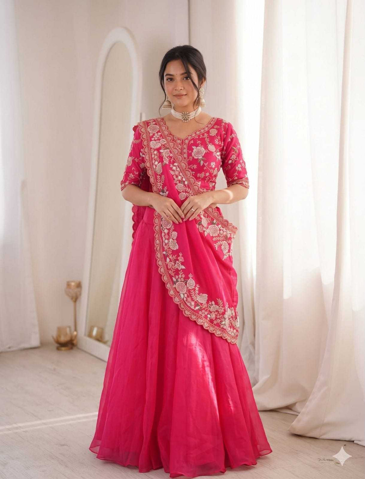 Crunchi Designer Lehenga