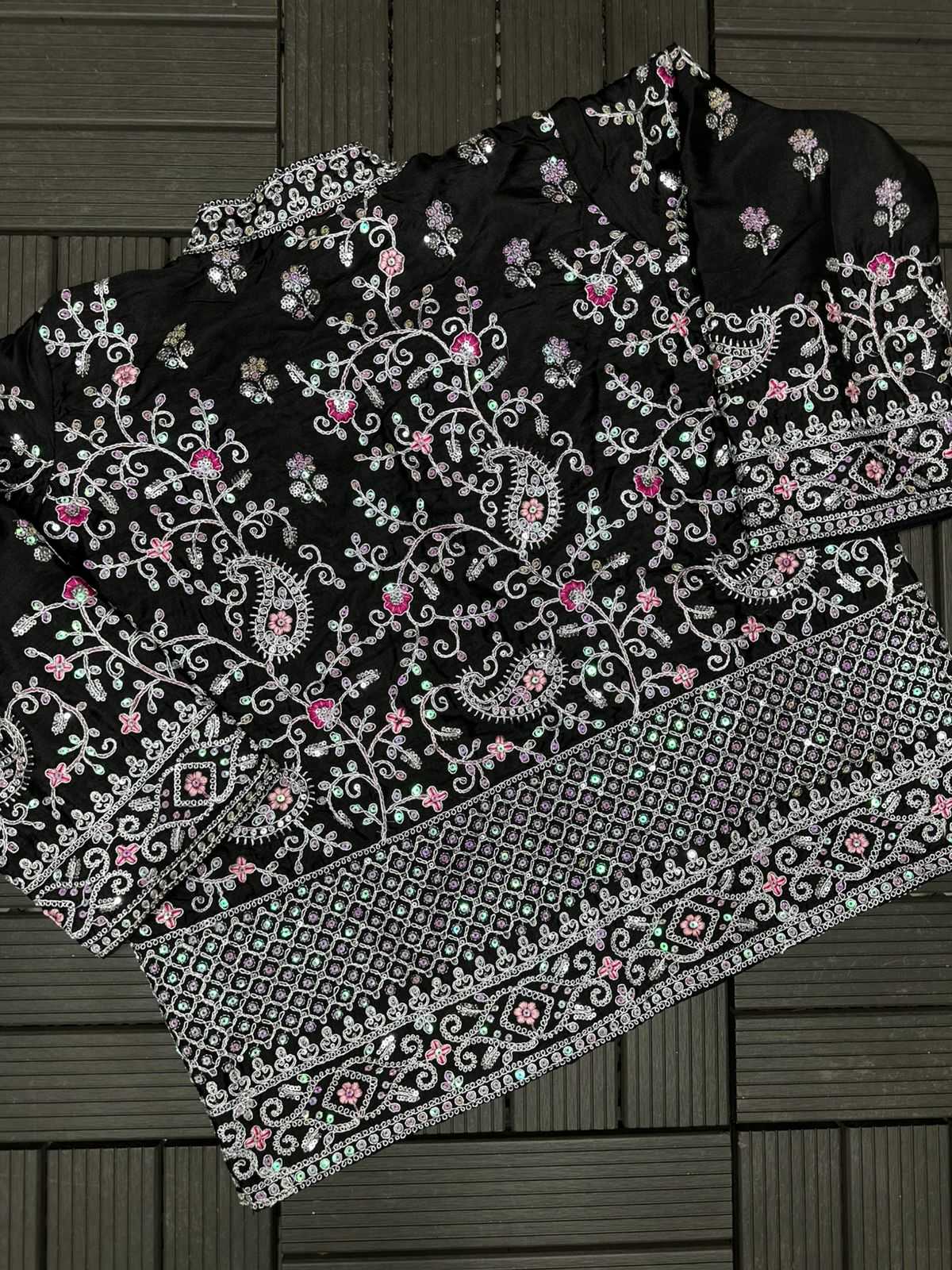 Satin Silk Ready To Wear Saree