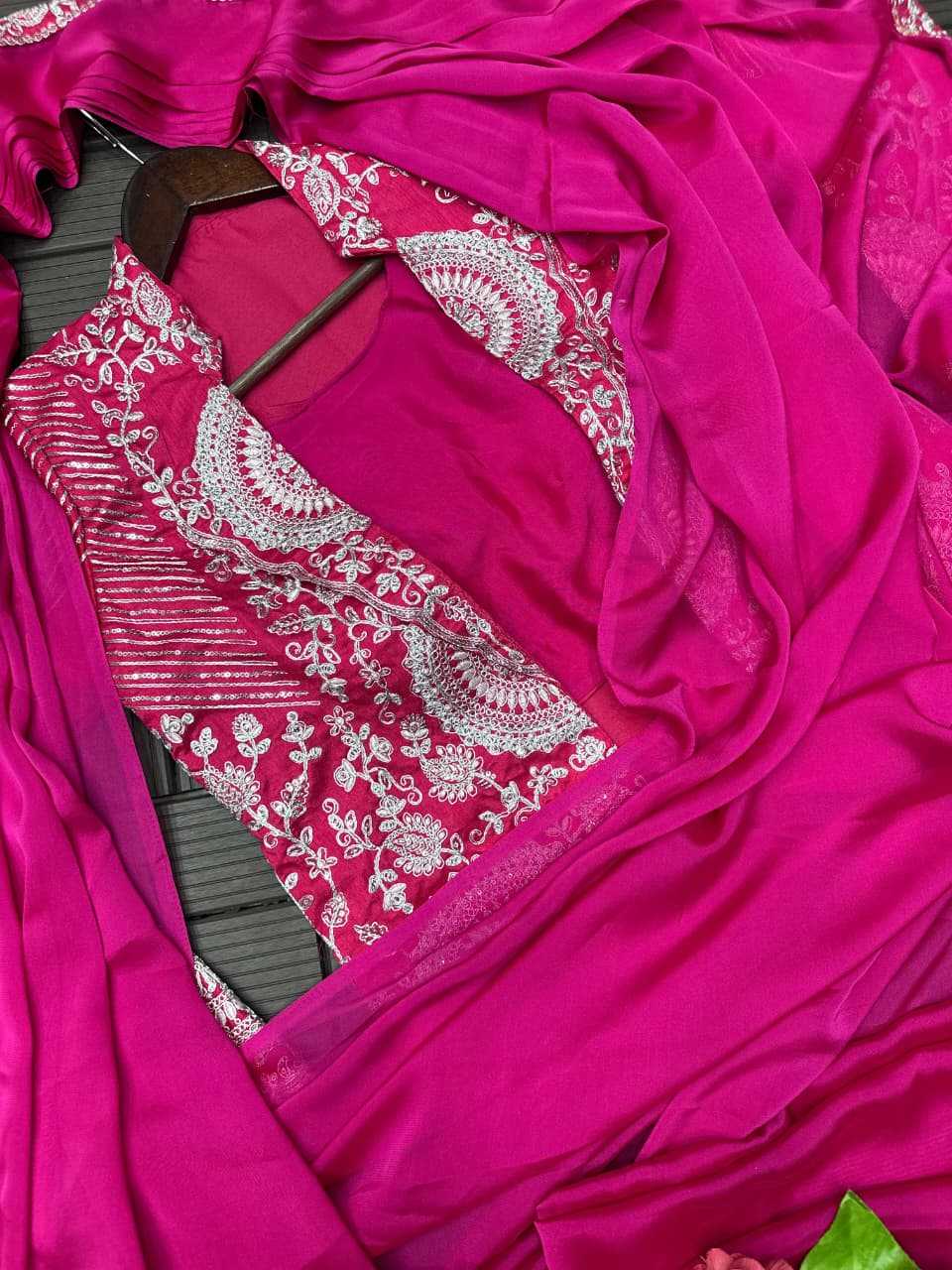 Rangoli Silk Sequence Saree