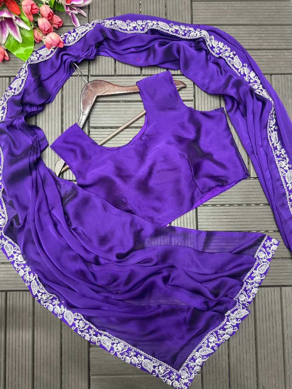 Rangoli Silk Sequence Saree