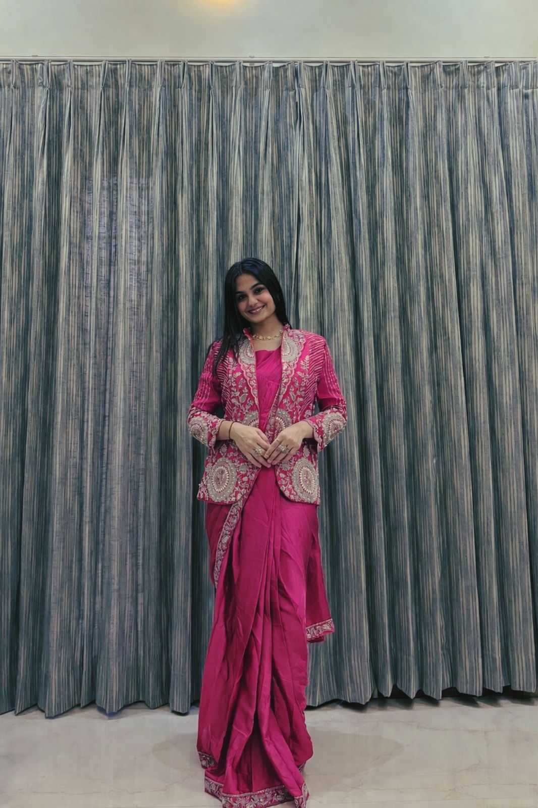 Rangoli Silk Sequence Saree