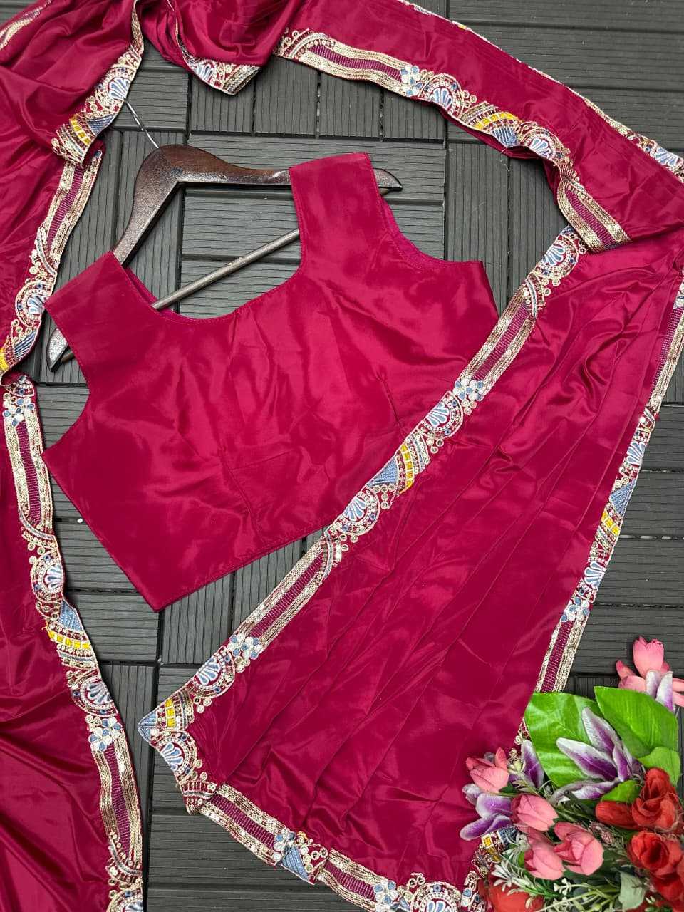 Crepe Ready To Wear Saree