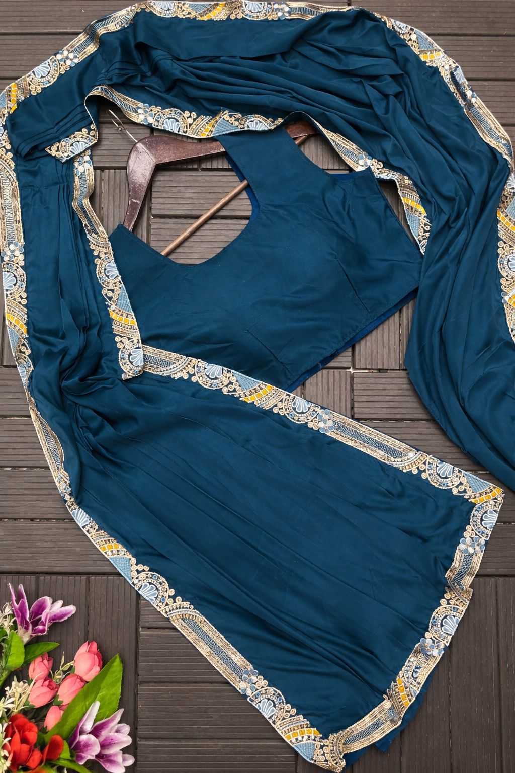 Crepe Ready To Wear Saree