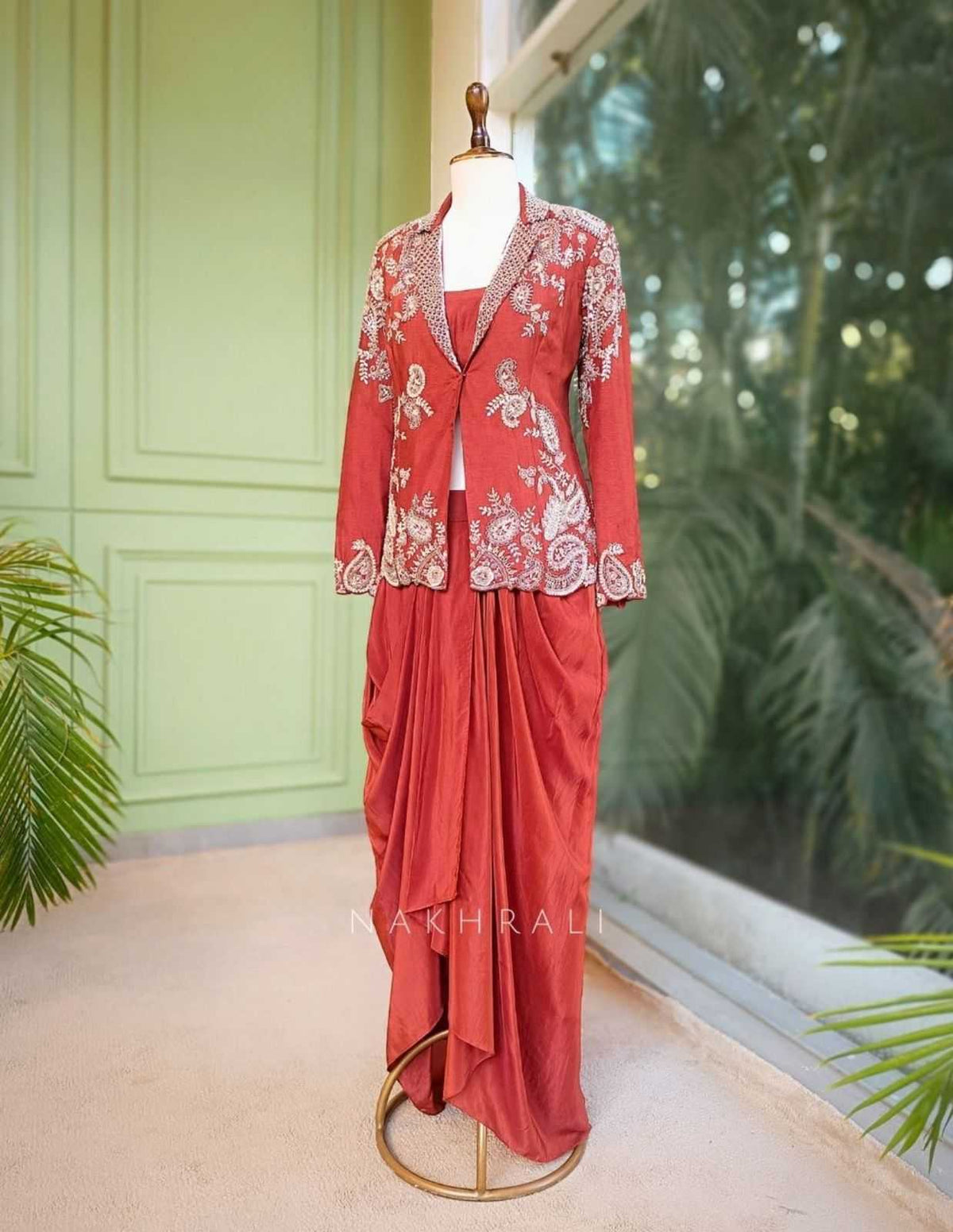 Satin Designer Lehenga