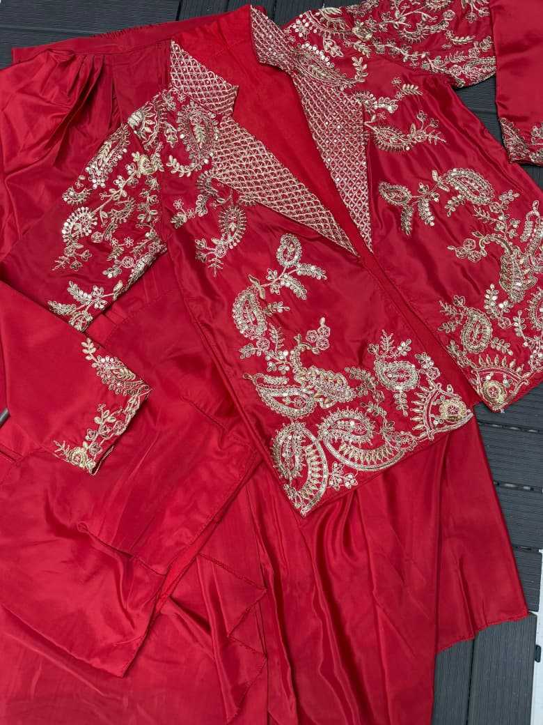 Satin Designer Lehenga