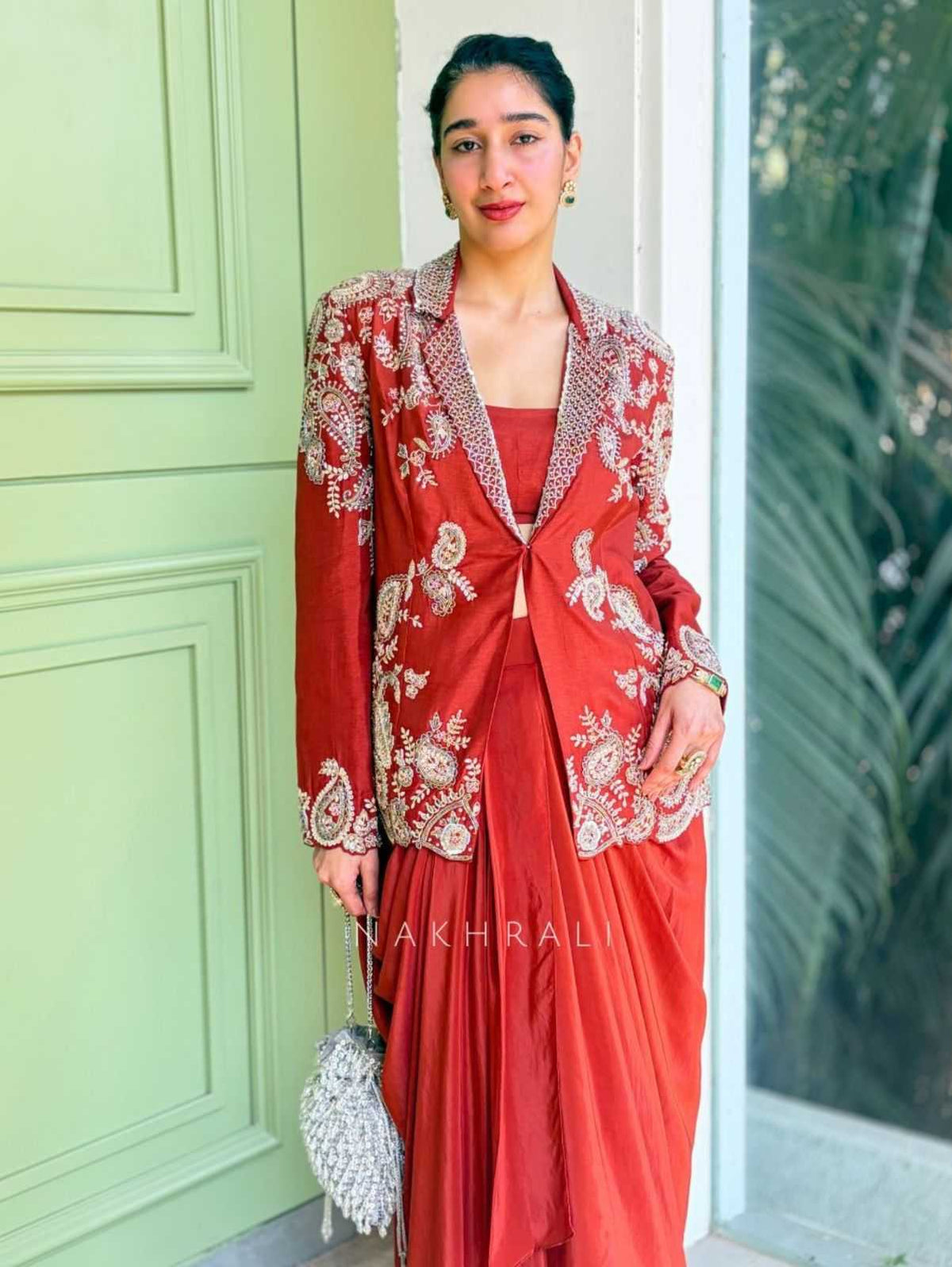 Satin Designer Lehenga