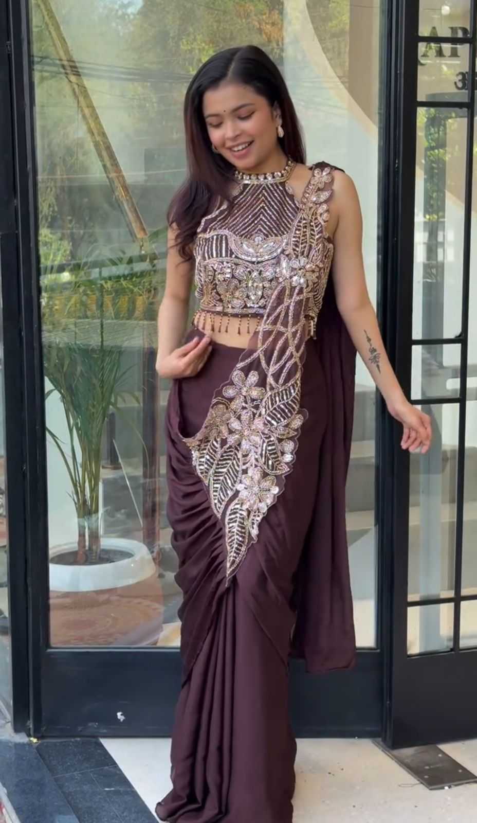 Georgette Saree