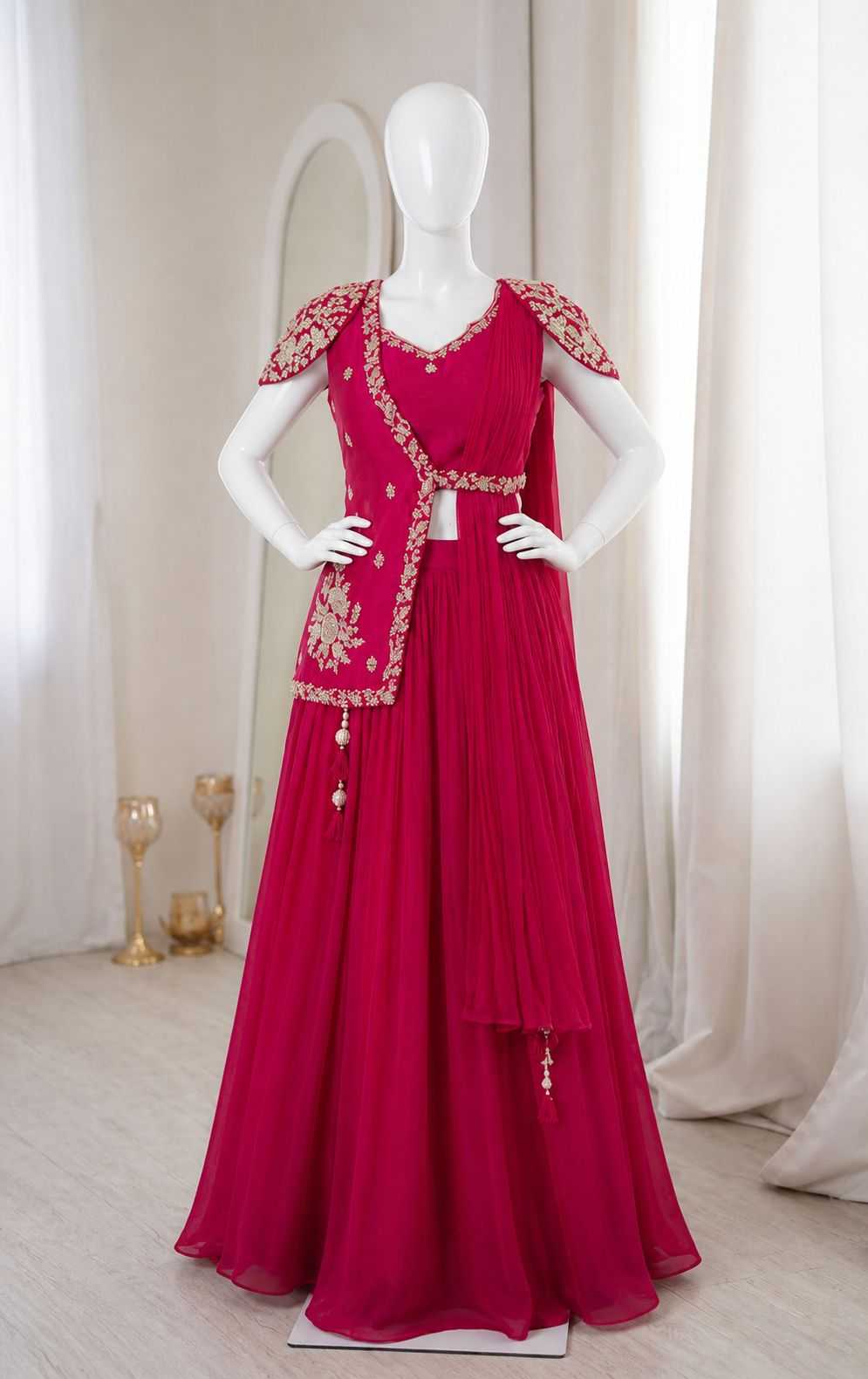 Chinon Embroidered Lehenga
